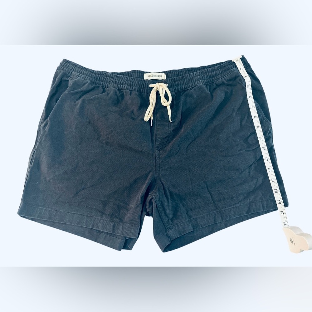 GoodThreads Men’s Navy Blue Drawstring Casual Shorts Size XL